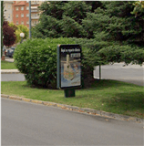 UR-HUMU024 - Av la Paz fte Iglesia Santiago ( isleta ) dir Juan XXIII